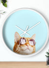 Cat is Alway's Right Wall clock