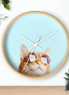 Cat is Alway's Right Wall clock