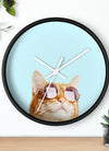 Cat is Alway's Right Wall clock