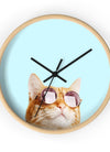 Cat is Alway's Right Wall clock