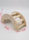 Hamster Swing SeesawSmall Nest Solid Wood Small House Hamster Sleeping