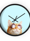 Cat is Alway's Right Wall clock