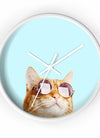 Cat is Alway's Right Wall clock