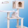 Armarkat Real Wood Premium Scots Pine  Solid Wood Cat Tree  50" T