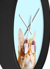 Cat is Alway's Right Wall clock