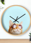 Cat is Alway's Right Wall clock