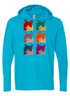 Cat's Today Long Sleeve Hooded T-Shirt