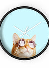 Cat is Alway's Right Wall clock