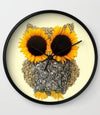 Hoot! Day Owl! Wall clock