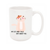 My Cat And I Talk Shit On You- 20 or 30 oz Tumbler, Wine Tumbler or